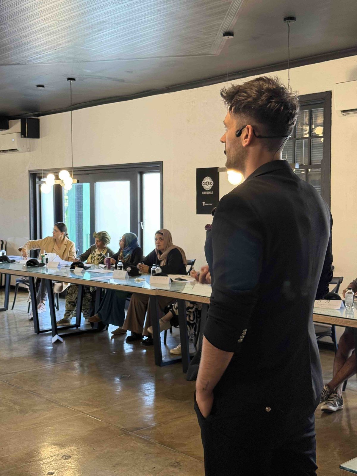 Human Tools facilitator during a live session